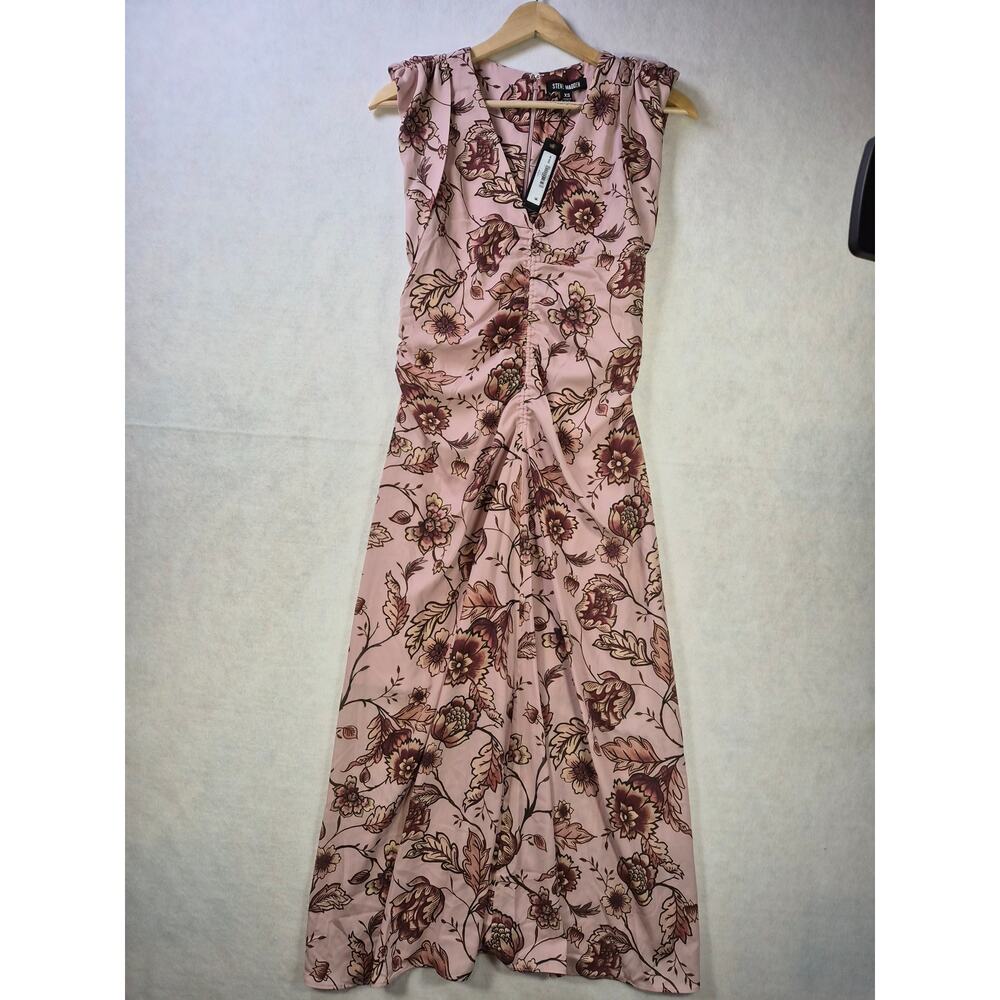 Cottagecore Classy Preppy Timeless Soft Vintage Inspired Midi Dress sz xs #2171